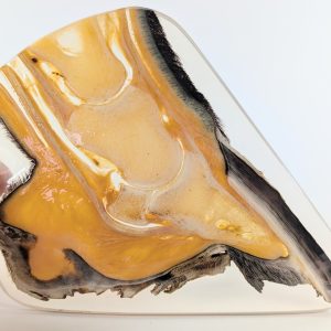 Plastinat Pferdehuf dünnes Sohlenhorn